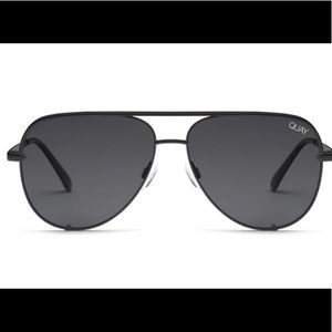 Quay Vivienne Over-sized Aviator Sunglasses